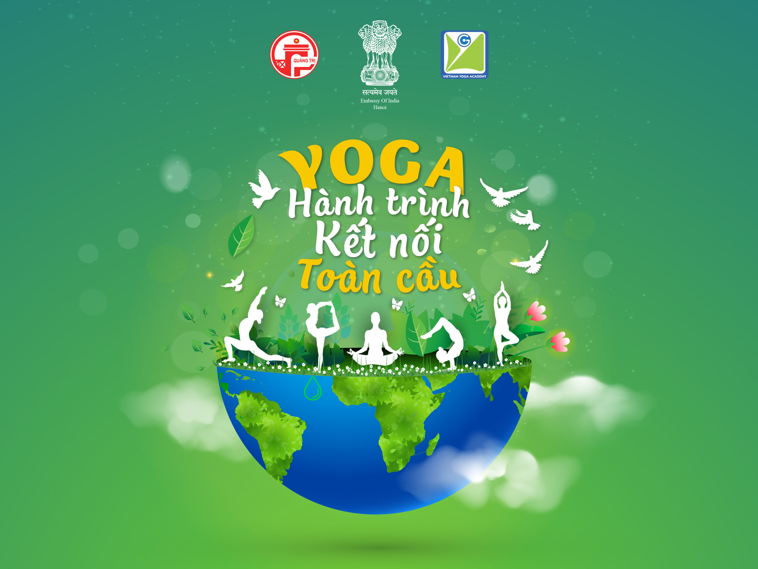 Học viện Yoga Việt Nam tham dự sự kiện Ngày quốc tế Yoga tại Quảng Trị