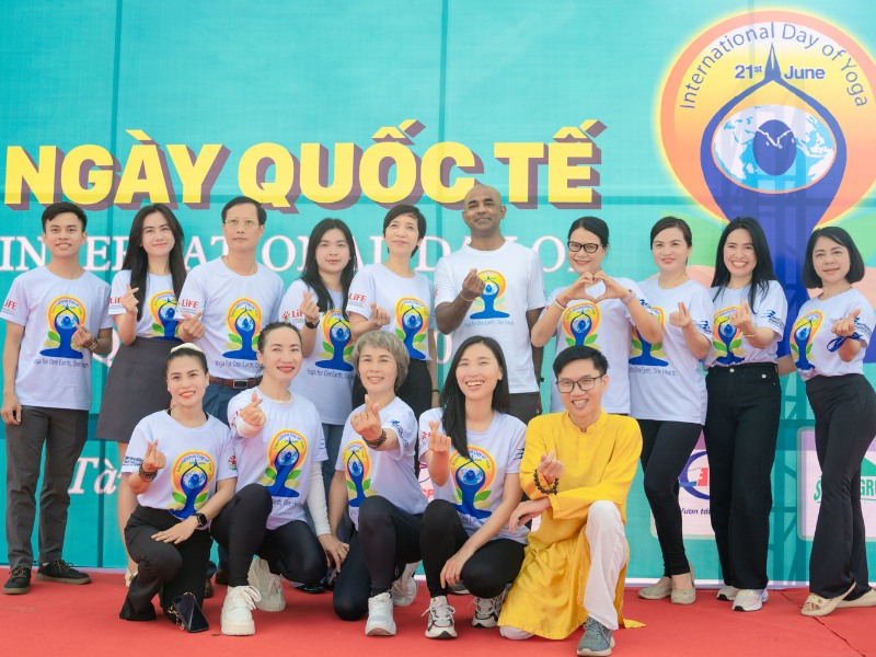 Học viện Yoga xin chân thành cảm ơn ban tổ chức và những người cùng đồng hành trong ngày Quốc tế Yoga 2025